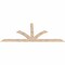 Ekena Millwork Richland Smooth Timber Gable Bracket, Douglas Fir, 108"W x 45"H x 1 1/2"D x 5 1/2"F, 10/12 Pitch GBW108X45X0206RIC00SDF - alternate 5